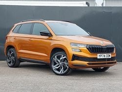 Orange Used 2024 Skoda Karoq SportLine SUV | £29,298 (A bit pricey)