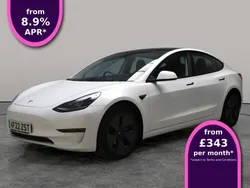 White Used 2022 Tesla Model 3 Long Range Sedan | £21,908 (Fair price)