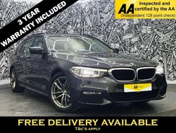 Grey Used 2018 BMW 520 M Sport Estate | £17,595 (Fair price)