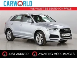 Silver Used 2018 Audi Q3 S-Line SUV | £12,400 (Good price)