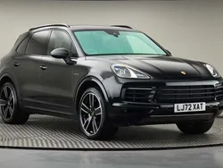 Black Used 2022 Porsche Cayenne Platinum Edition SUV | £60,500 (Good price)