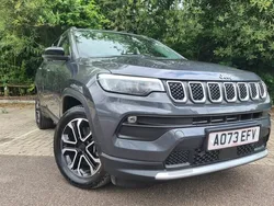Graphite grey Used 2023 Jeep Compass Limited SUV | £25,288 (A bit pricey)