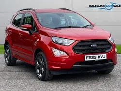 Red Used 2023 Ford Ecosport ST-Line SUV | £15,275 (A bit pricey)