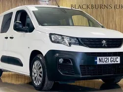 White Used 2021 Peugeot Partner MPV | £8,450 (Fair price)