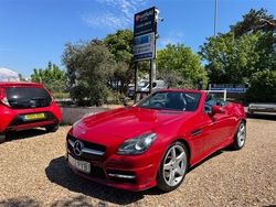 Red with dark in Used 2012 Mercedes SLK250 AMG Cabriolet | £6,890 (Fair price)