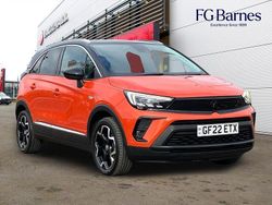 Orange Used 2022 Vauxhall Crossland Ultimate SUV | £14,249 (Fair price)