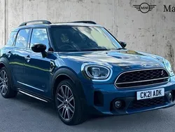 Island blue Used 2021 Mini Cooper S Countryman Exclusive SUV | £19,273 (Fair price)