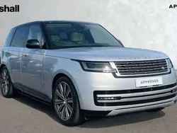 Metallic hakuba silver Used 2024 Land Rover Range Rover Autobiography SUV | £109,765 (A bit pricey)