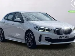 White Used 2021 BMW 118 M Sport Hatchback | £19,799 (Fair price)