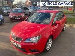 Red Used 2013 Seat Ibiza Hatchback | £4,295 (A bit pricey)