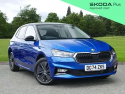 Blue Used 2024 Skoda Fabia Colour Edition Hatchback | £20,395 (Fair price)