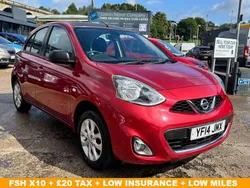 Red Used 2014 Nissan Micra Acenta Limited Edition Hatchback | £4,695 (Fair price)