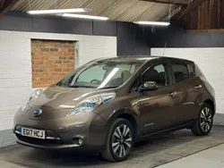 Bronze Used 2017 Nissan Leaf Tekna Hatchback | £3,995 (Fair price)