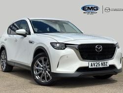 White New 2025 Mazda CX-60 Exclusive-Line SUV | £33,695 (Good price)