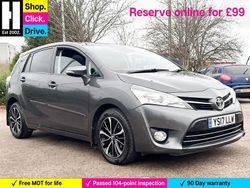 Grey Used 2017 Toyota Verso Design MPV | £13,377 (Fair price)
