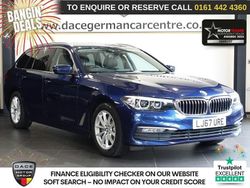 Blue Used 2017 BMW 520 Comfort Edition Estate | £12,489 (Good price)