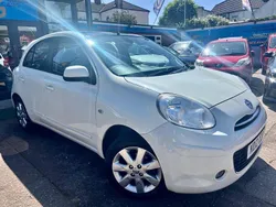 White Used 2012 Nissan Micra Tekna Hatchback | £4,480 (Fair price)