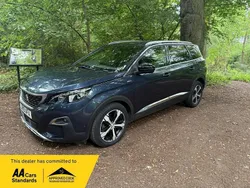 Blue Used 2019 Peugeot 5008 GT-line MPV | £15,745 (Fair price)