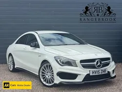 White Used 2015 Mercedes CLA45 AMG AMG Coupe | £14,999 (A bit pricey)