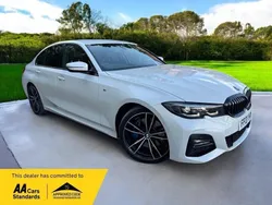 White Used 2021 BMW 320 M Sport Sedan | £23,795 (Fair price)