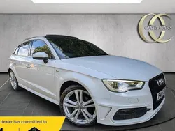White Used 2015 Audi A3 Sportback S-Line Hatchback | £14,275 (Fair price)
