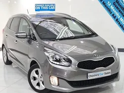 Silver Used 2015 Kia Carens 2 MPV | £6,695 (Good price)