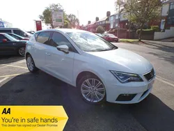 White Used 2017 Seat Leon XCELLENCE Hatchback | £8,233 (Fair price)