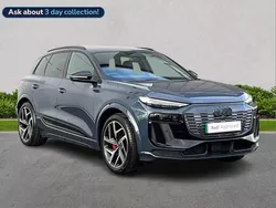 Blue Used 2024 Audi Q6 e-tron Advanced SUV | £60,431