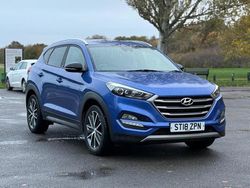 Blue Used 2018 Hyundai Tucson GO! SUV | £9,195 (Fair price)