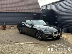 Black Used 2021 BMW 420 M Sport Cabriolet | £24,000 (Fair price)