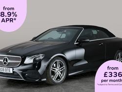 Black Used 2018 Mercedes E220 AMG line Cabriolet | £18,149 (Good price)