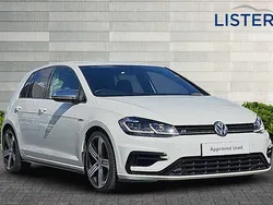 White Used 2018 VW Golf VII R Hatchback | £21,990 (Expensive)
