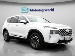 White Used 2021 Hyundai Santa Fe Premium SUV | £25,300 (Fair price)
