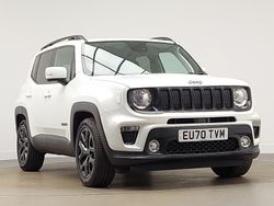 White Used 2020 Jeep Renegade Night Eagle SUV | £13,998 (Fair price)