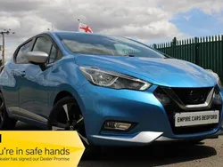 Blue Used 2017 Nissan Micra N-Connecta Hatchback | £6,290 (Fair price)