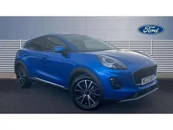 Blue Used 2023 Ford Puma Titanium SUV | £16,314 (Good price)