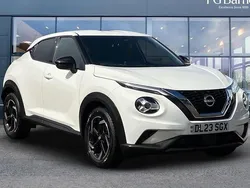White Used 2023 Nissan Juke N-Connecta SUV | £12,995 (Fair price)