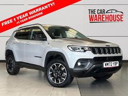 Grey Used 2023 Jeep Compass Trailhawk SUV | £16,699 (Fair price)