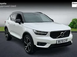 White Used 2020 Volvo XC40 R-Design Pro SUV | £25,845 (Fair price)