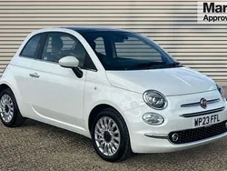 White Used 2023 Fiat 500 Hatchback | £10,913 (Fair price)