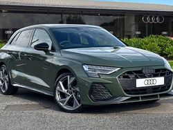 Green New 2025 Audi A3 Sportback Black Edition Hatchback | £36,855 (Super price)