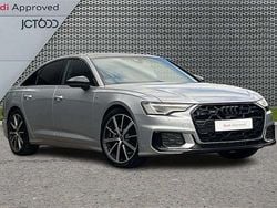 Silver New 2025 Audi A6 Black Edition Sedan | £43,950 (Expensive)