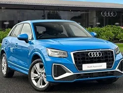 Blue Used 2022 Audi Q2 S-Line SUV | £21,890 (Good price)