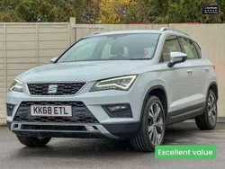 White Used 2019 Seat Ateca SE Technology SUV | £13,295 (Fair price)