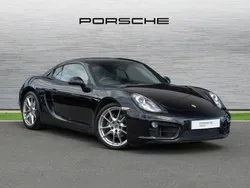 Jet black metallic Used 2015 Porsche Cayman Coupe | £35,000