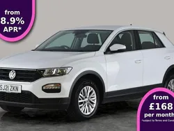 White Used 2021 VW T-Roc S SUV | £13,171 (Fair price)