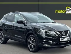 Black Used 2019 Nissan Qashqai N-Connecta SUV | £12,850 (Good price)
