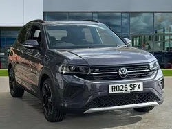 Smokey grey metallic Used 2025 VW T-Cross R-line SUV | £25,969 (Expensive)