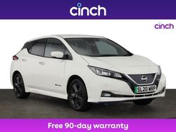White Used 2020 Nissan Leaf Tekna Hatchback | £10,649 (Fair price)