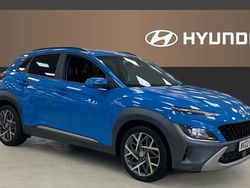 Blue Used 2022 Hyundai Kona Premium SUV | £16,949 (Fair price)
